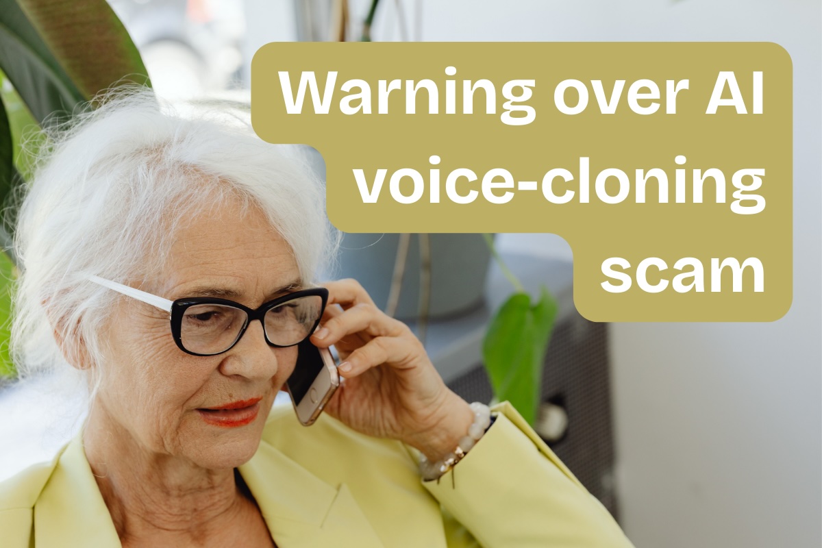Warning over AI voice-cloning scam