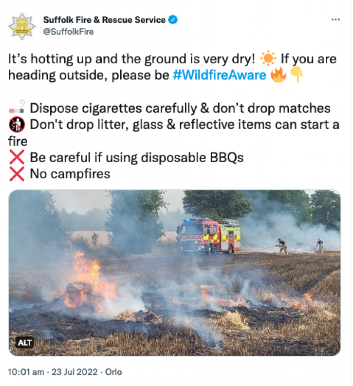 220723 Suffolk fire risk